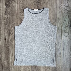 Rag & Bone Oasis Knit Tank Top Heather Grey